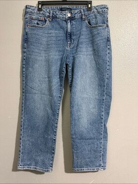 Aeropostale mid rise  ankle straight Jeans